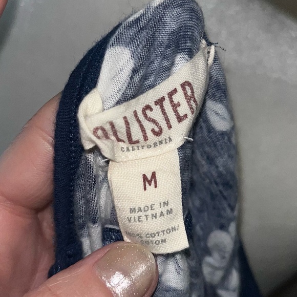 Vintage Y2K Hollister 2000s Floral Babydoll Tank Top - Picture 7 of 7